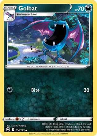 Golbat 104/195 - Silver Tempest