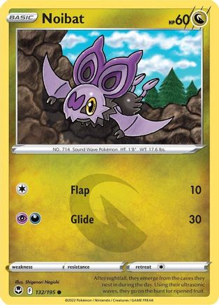 Noibat 132/195 - Silver Tempest Reverse Holofoil