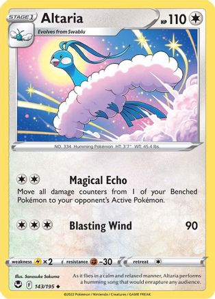 Altaria 143/195 - SWSH12 Silver Tempest