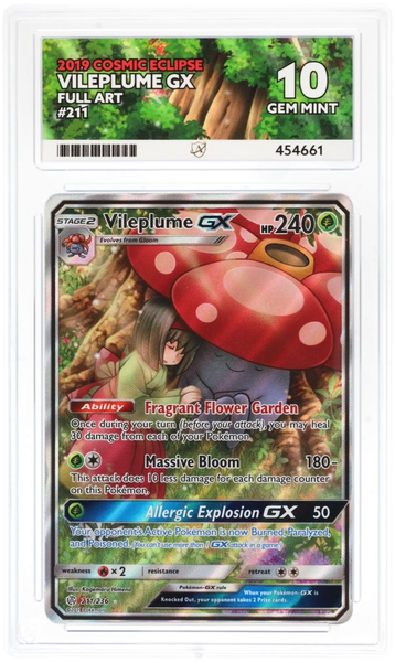 Vileplume GX Full Art 211/236 - Ace 10 - Cosmic Eclipse – RandCards