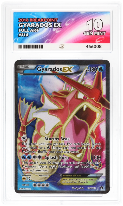 Gyarados EX Full Art 114/122 - Ace 10 - 2016 Breakpoint