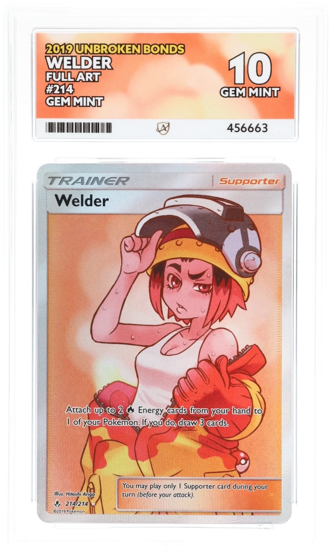 Welder Full Art 214/214 - Ace 10 - 2019 Unbroken Bonds
