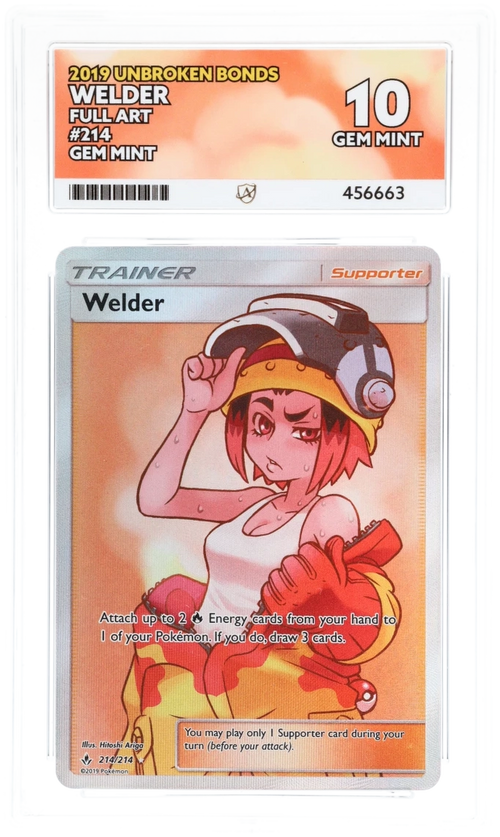 Welder Full Art 214/214 - Ace 10 - 2019 Unbroken Bonds