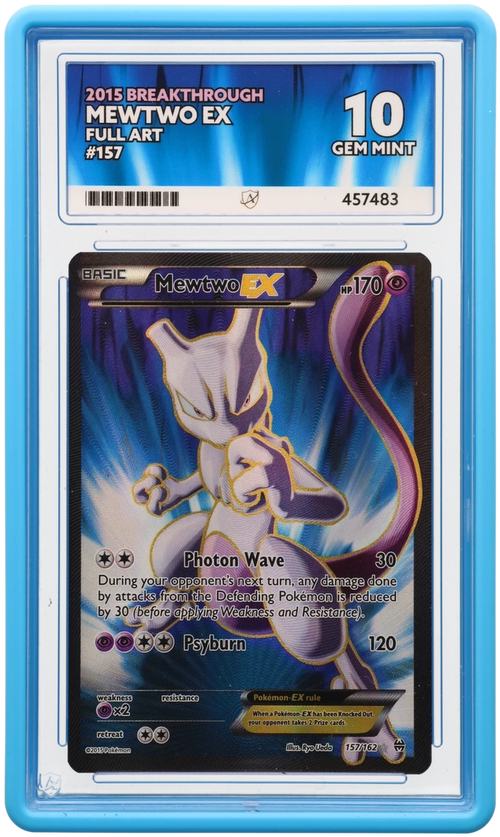 Mewtwo EX Full Art 157/162 - Ace 10 - 2015 Breakthrough