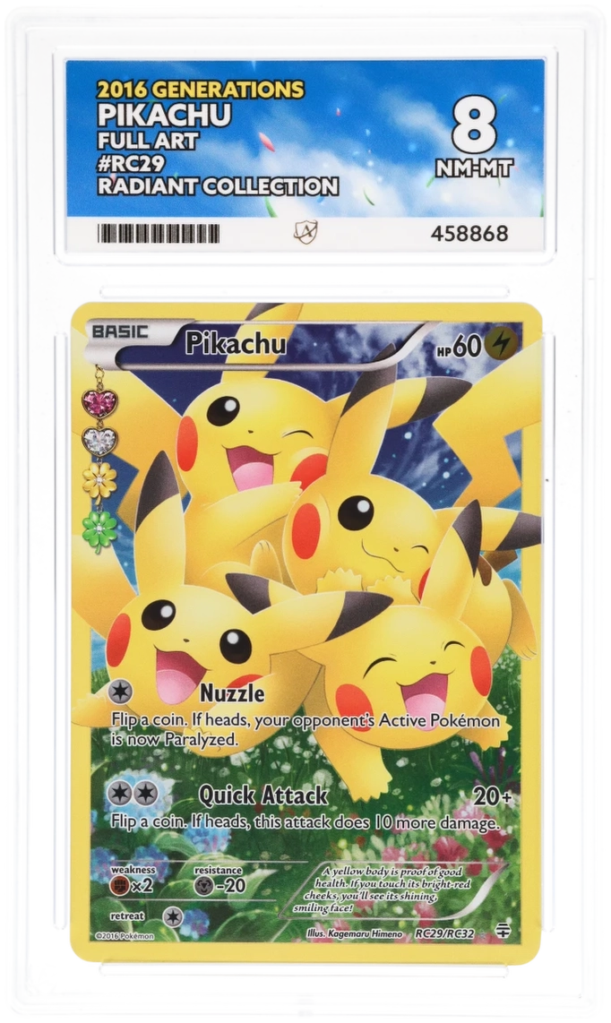 Pikachu RC29 - Ace 8 - Generations