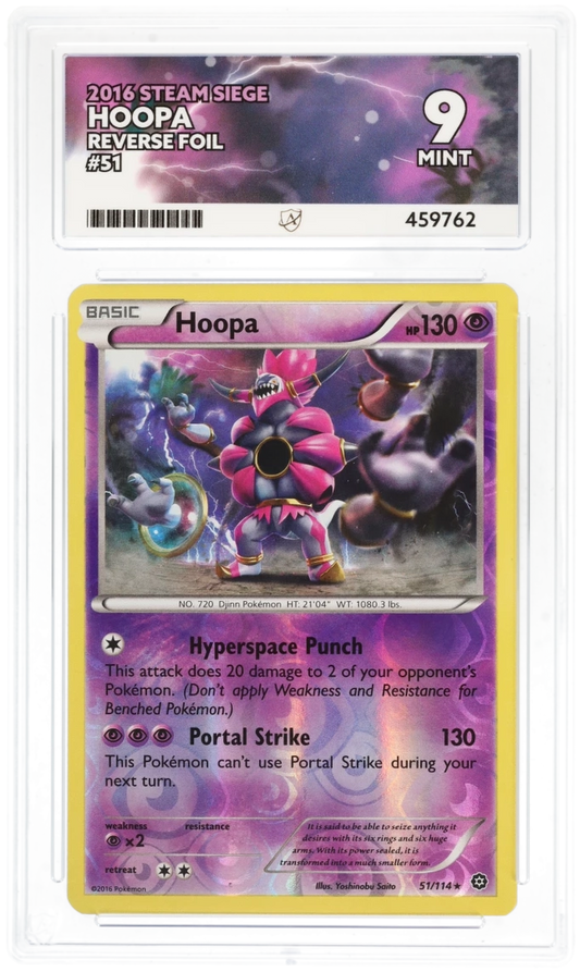 Hoopa Reverse Foil - Ace 9 - Steam Siege