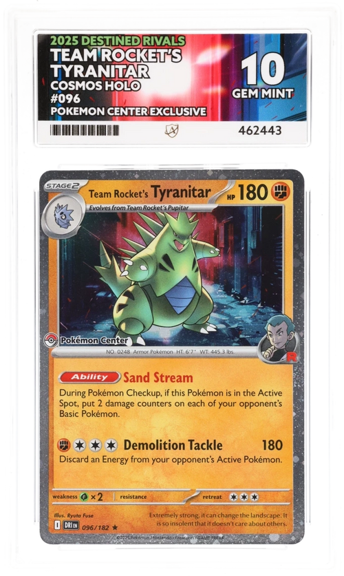 Team Rocket's Tyranitar 096 - Ace 10 - Pokemon Center Exclusive