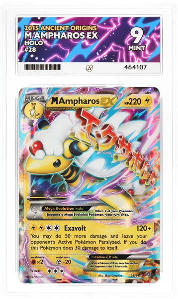 ampharos ex pokemon card value ACE 9 - M Ampharos EX - 28/98