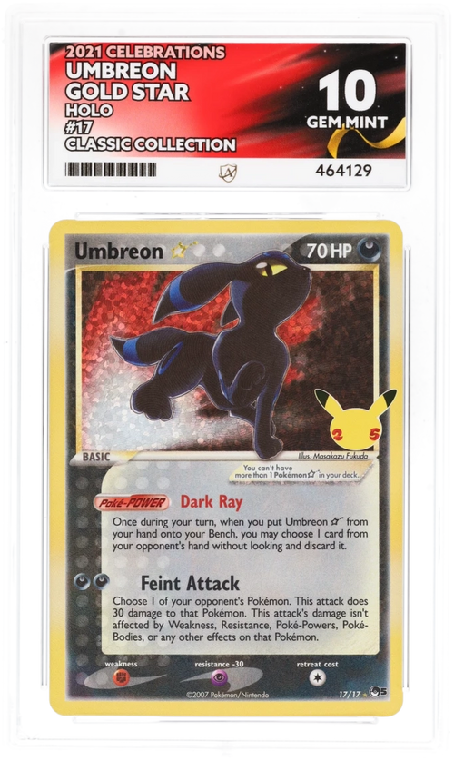 ACE 10 - Umbreon Gold Star - 17/17
