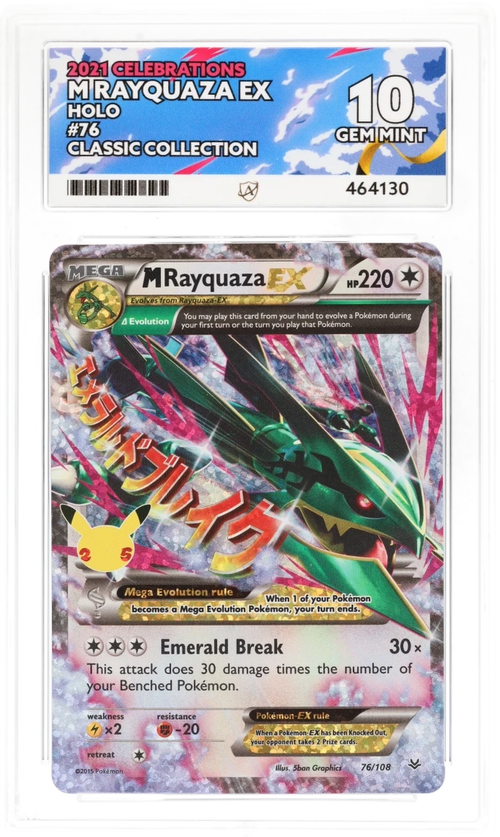 ACE 10 - M Rayquaza EX - 76/108