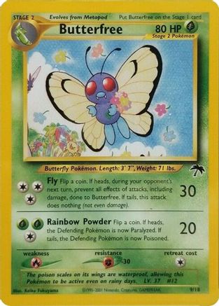 Butterfree 9/18 - Southern Islands