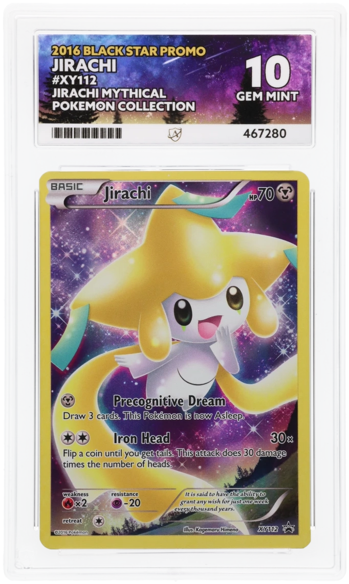 Jirachi XY112 - Ace 10 - Mythical Pokemon Collection