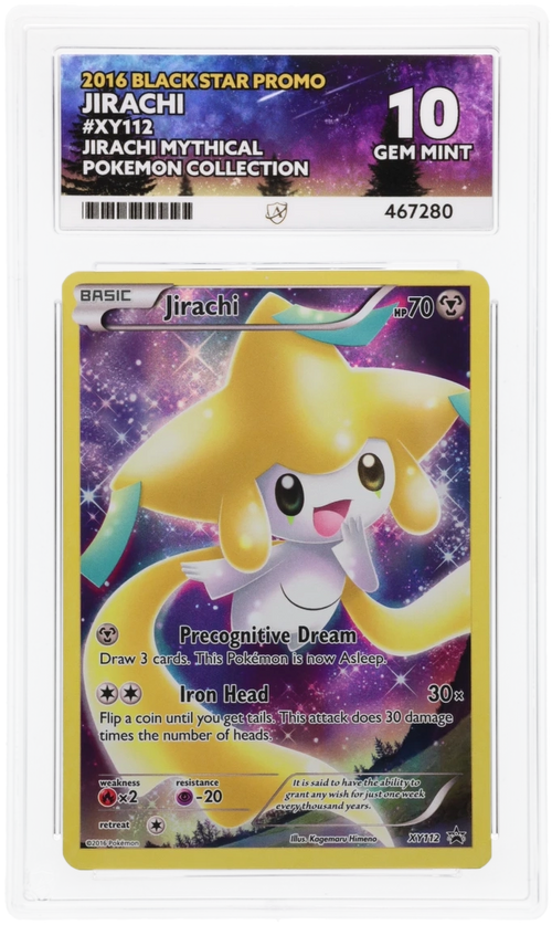 Jirachi XY112 - Ace 10 - Mythical Pokemon Collection