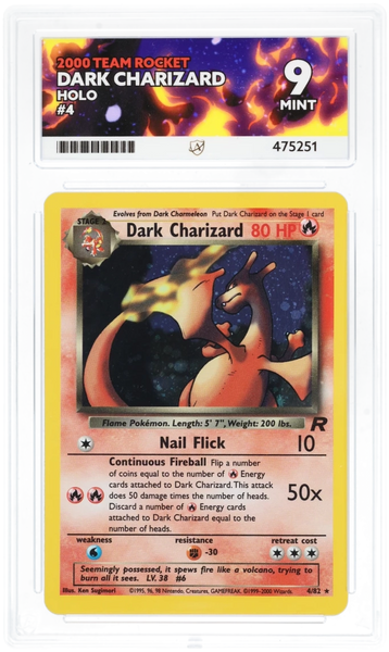 Dark Charizard Holo 4/82 - Ace 9