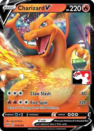 Charizard V (Prize Pack Series 1) 19 - Prize Pack Series Cards Holofoil