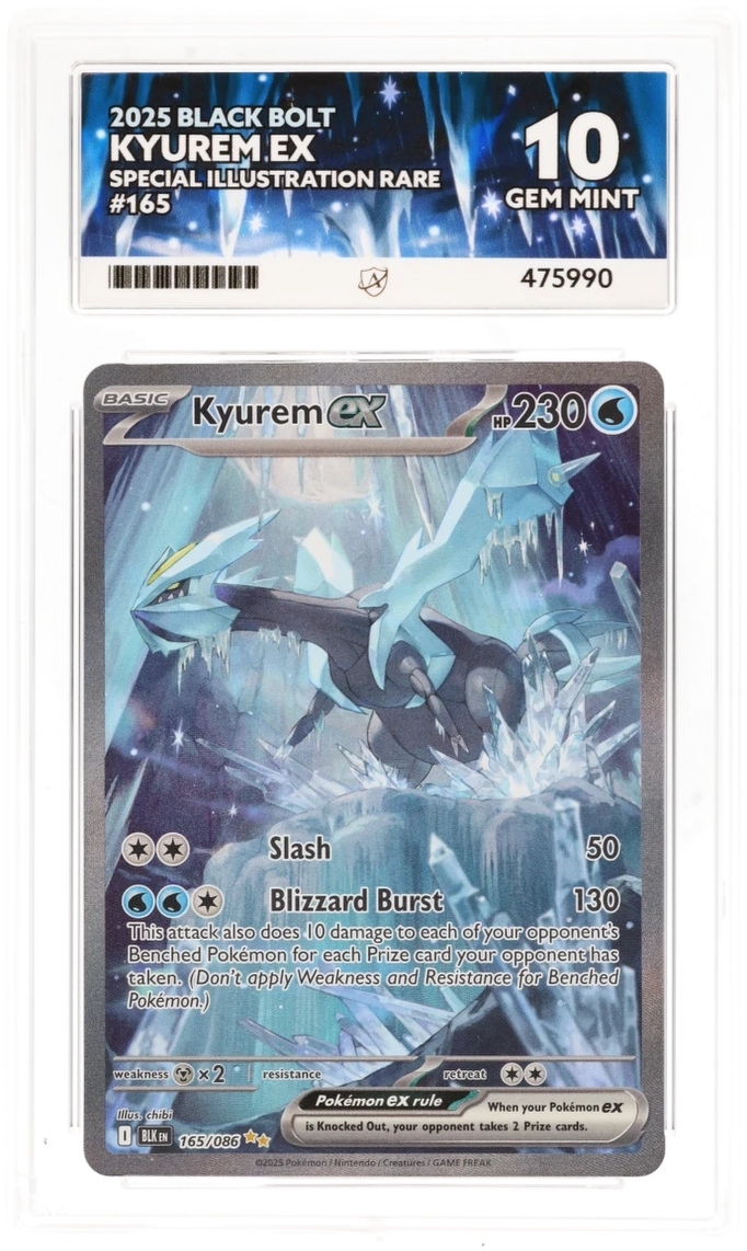Kyurem EX SIR - Ace 10 - Black Bolt