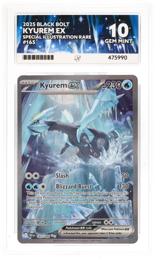 Kyurem EX SIR - Ace 10 - Black Bolt