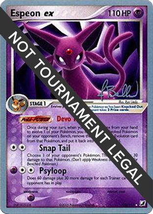 Espeon ex - 2006 (Jimmy Ballard) 102 - World Championship Decks
