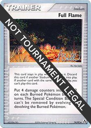 Full Flame - 2006 (Jimmy Ballard) 74 - World Championship Decks