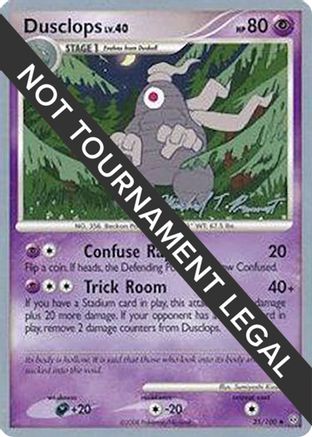 Dusclops - 2010 (Michael Pramawat) 35 - World Championship Decks
