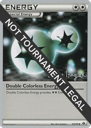 Double Colorless Energy - 2012 (Shuto Itagaki) 92 - World Championship Decks