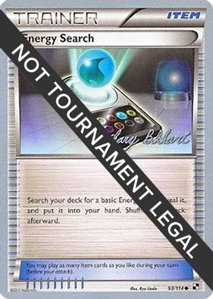 Energy Search - 2012 (Zachary Bokhari) 93 - World Championship Decks