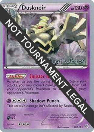 Dusknoir - 2013 (Ian Whiton) 63 - World Championship Decks