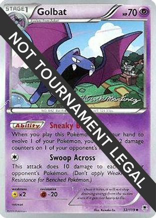 Golbat - 2015 (Patrick Martinez) 32 - World Championship Decks