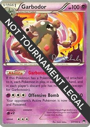 Garbodor (57) - 2018 (Robin Schulz) 57 - World Championship Decks