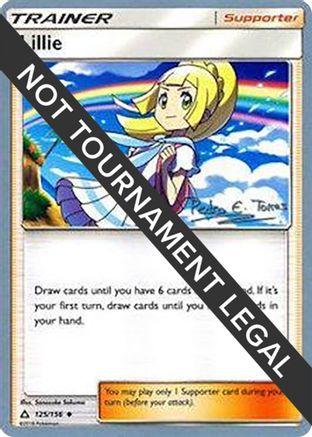Lillie - 2018 (Pedro Eugenio Torres) 125 - World Championship Decks