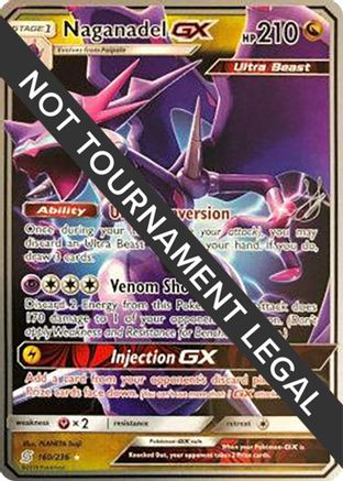 Naganadel GX - 2019 (Henry Brand) 160 - World Championship Decks
