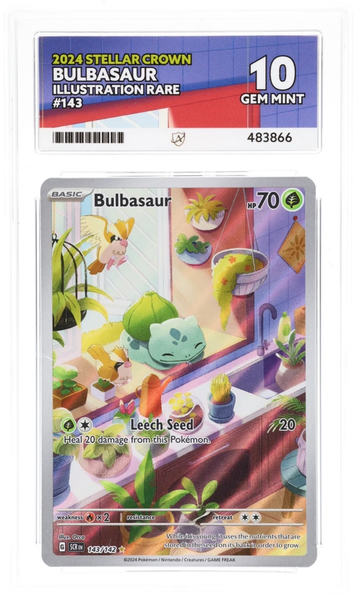 Bulbasaur IR 143/142 - Ace 10 - Stellar Crown