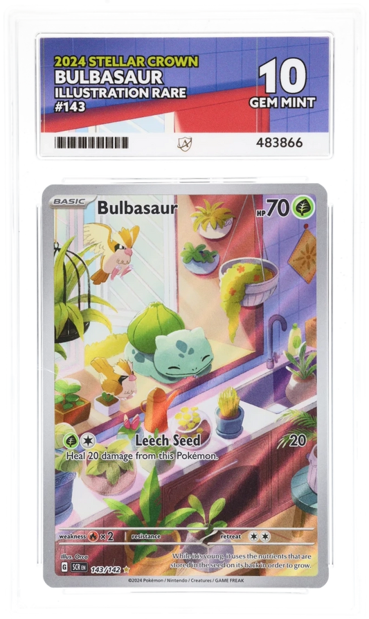 Bulbasaur IR 143/142 - Ace 10 - Stellar Crown