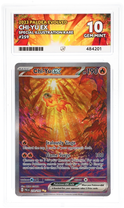ACE 10 - Chi-Yu ex - 259/193 - Paldea Evolved - Pokemon
