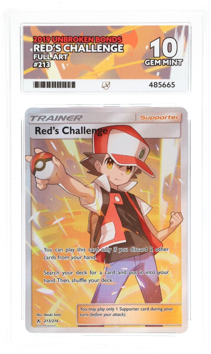 ACE 10 - Red's Challenge - 213/214 - Unbroken Bonds - Pokemon