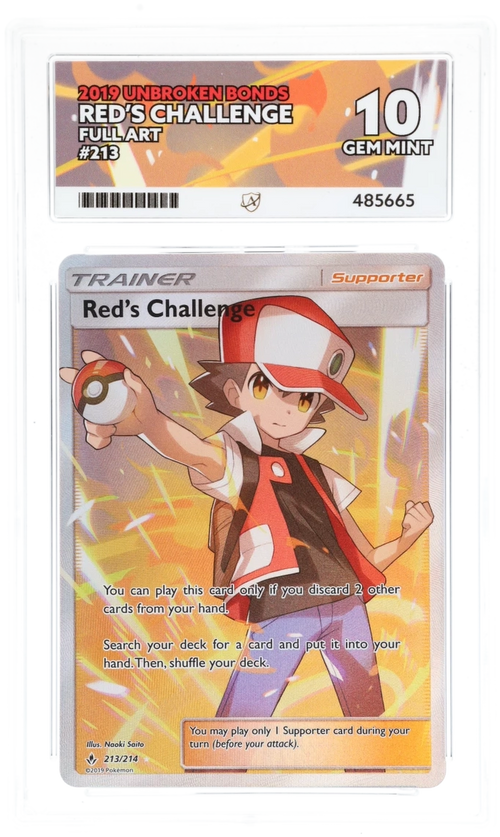 ACE 10 - Red's Challenge - 213/214 - Unbroken Bonds - Pokemon