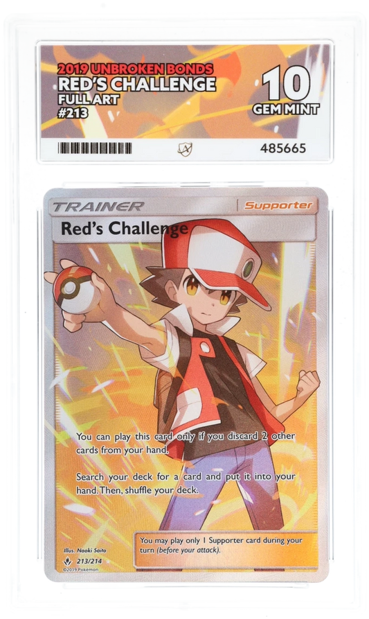 ACE 10 - Red's Challenge - 213/214 - Unbroken Bonds - Pokemon