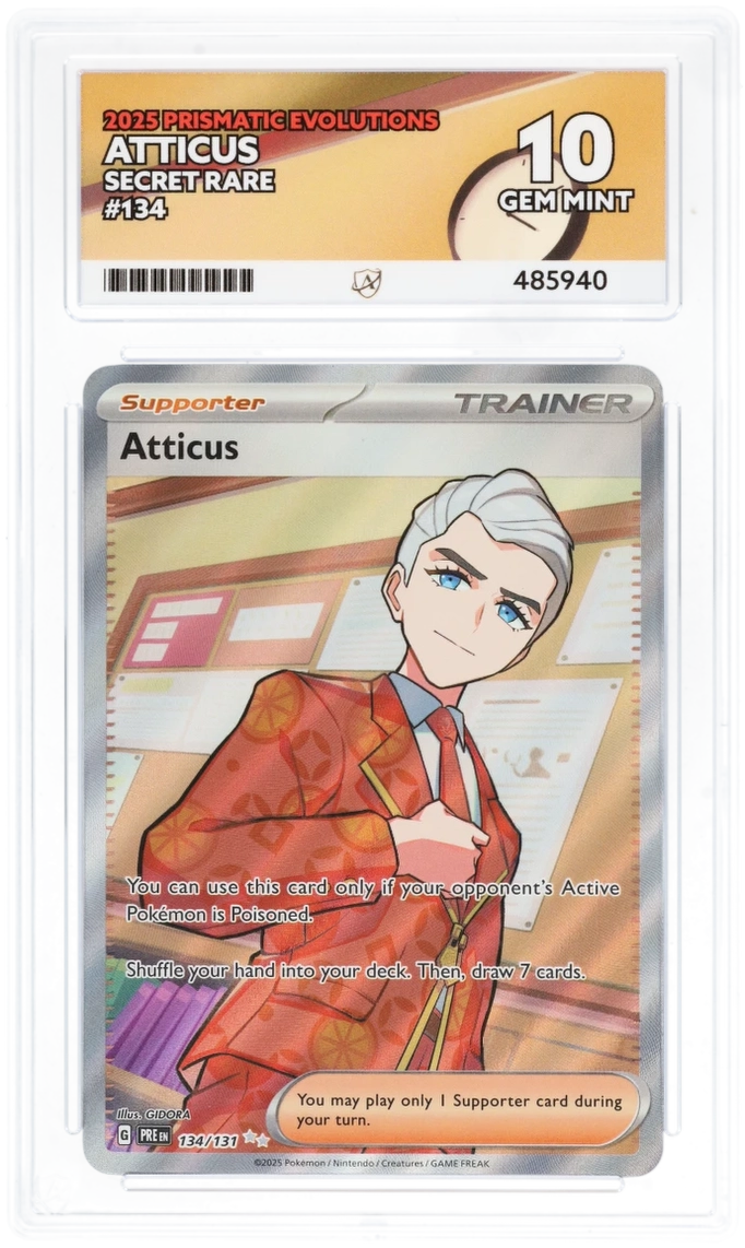 ACE 10 - Atticus - 134/131 - Prismatic Evolutions - Pokemon