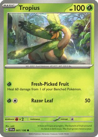 Tropius 7 - SV01 Scarlet & Violet Base Set