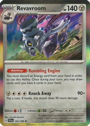 Revavroom 142 - SV01 Scarlet & Violet Base Set Holofoil