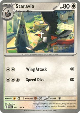 Staravia 149 - SV01 Scarlet & Violet Base Set