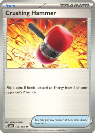 Crushing Hammer 168 - SV01 Scarlet & Violet Base Set Reverse Holofoil