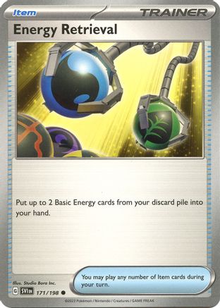 Energy Retrieval 171 - SV01 Scarlet & Violet Base Set Reverse Holofoil
