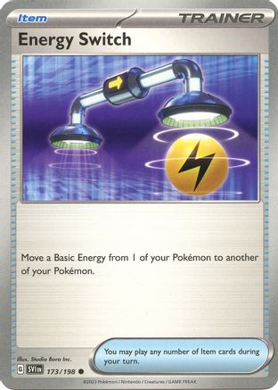 Energy Switch 173 - SV01 Scarlet & Violet Base Set Reverse Holofoil