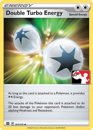 Double Turbo Energy 151 - Prize Pack Series Cards Holofoil