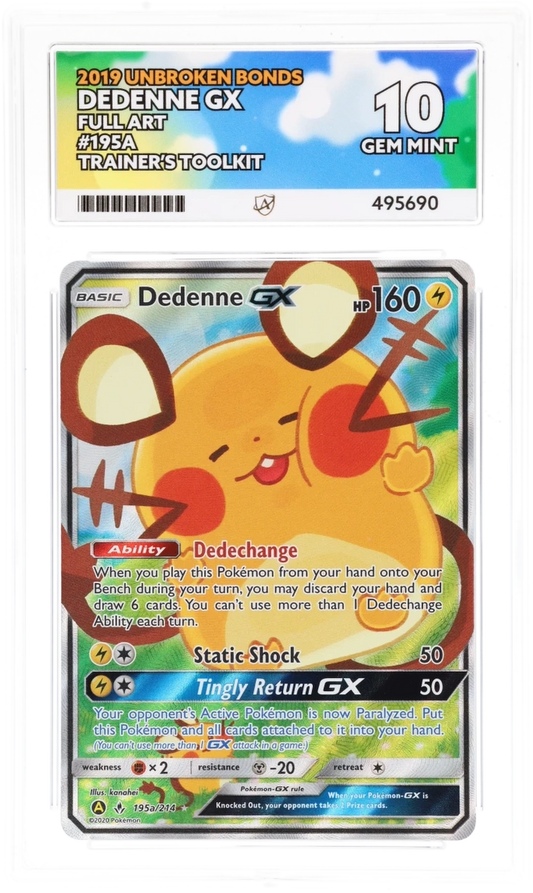 Dedenne GX 195A - Ace 10 - Unbroken Bonds