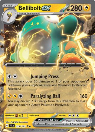 Bellibolt ex - 079/193 79 - SV02 Paldea Evolved Holofoil