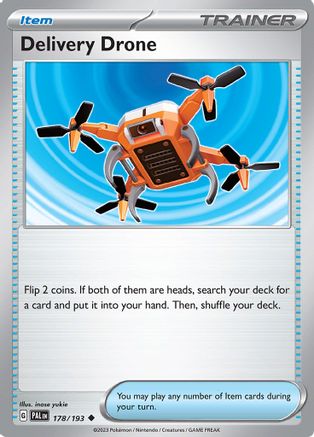 Delivery Drone 178 - SV02 Paldea Evolved Reverse Holofoil