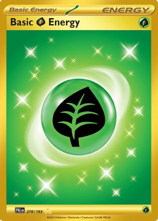 Basic Grass Energy - 278/193 278 - SV02 Paldea Evolved Holofoil