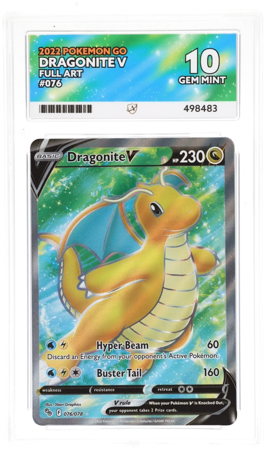 ACE 10 - Dragonite V - 076/078 - Pokemon GO - Pokemon